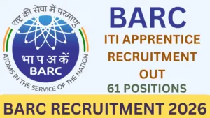 BARC RECRUITMENT 2026