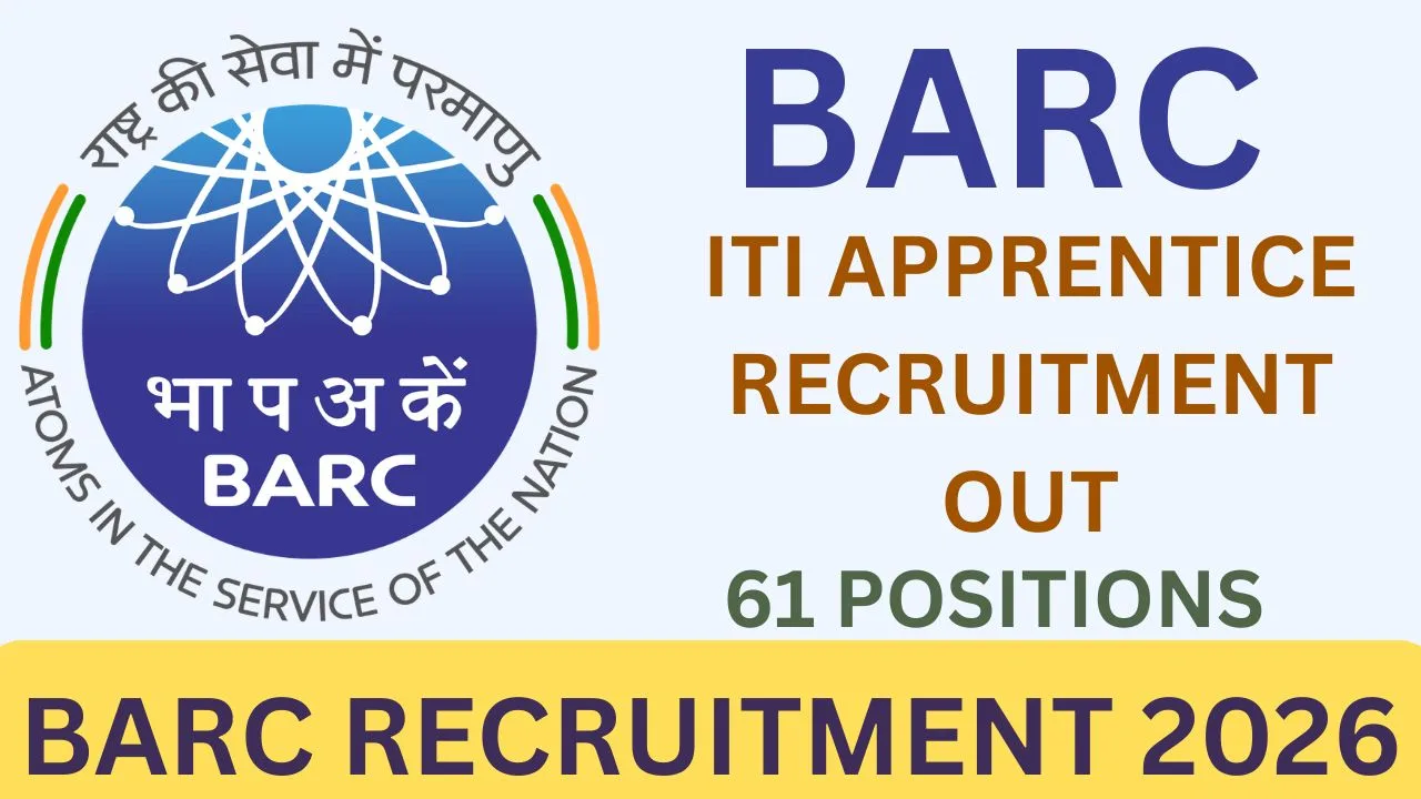 BARC RECRUITMENT 2026
