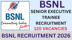 BSNL RECRUITMENT 2026