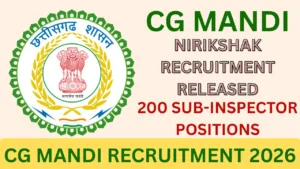 CG MANDI RECRUITMENT 2026