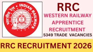 RRC RECRUITMENT 2026