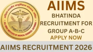 AIIMS RECRUITMENT 2026