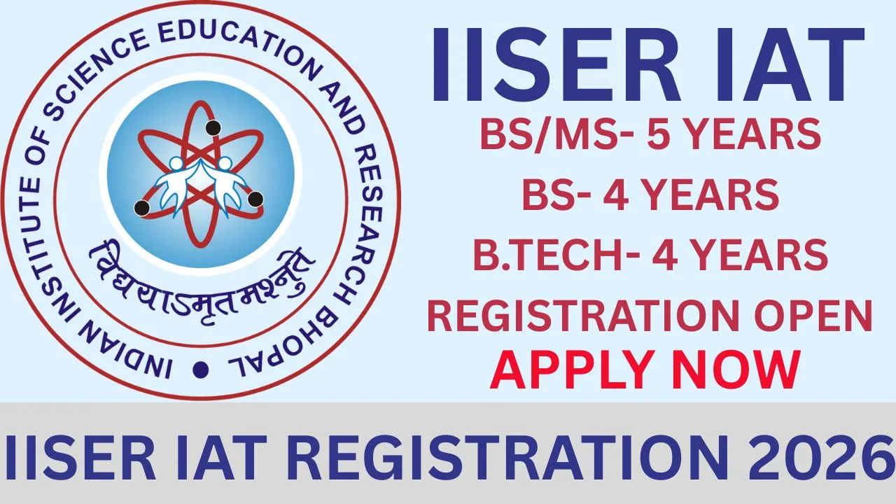 IISER IAT REGISTRATION 2026